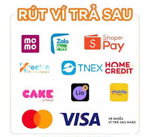 Rút Ví Trả Sau , Visa Momo